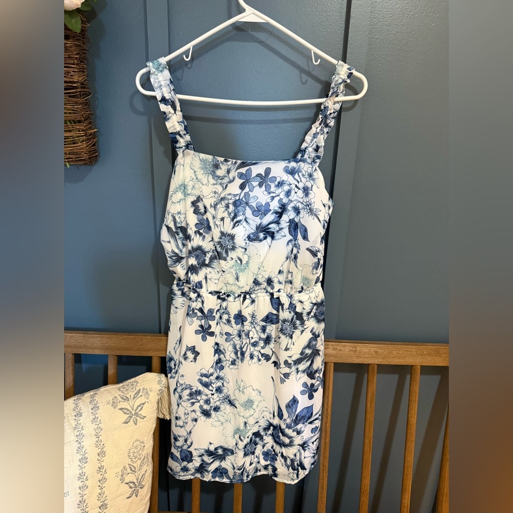 Maurices Blue Floral Dress